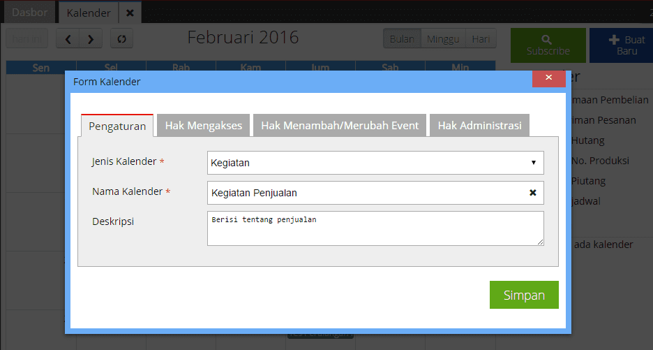 fitur kalender accurate online