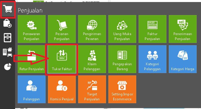 fitur tukar faktur accurate online