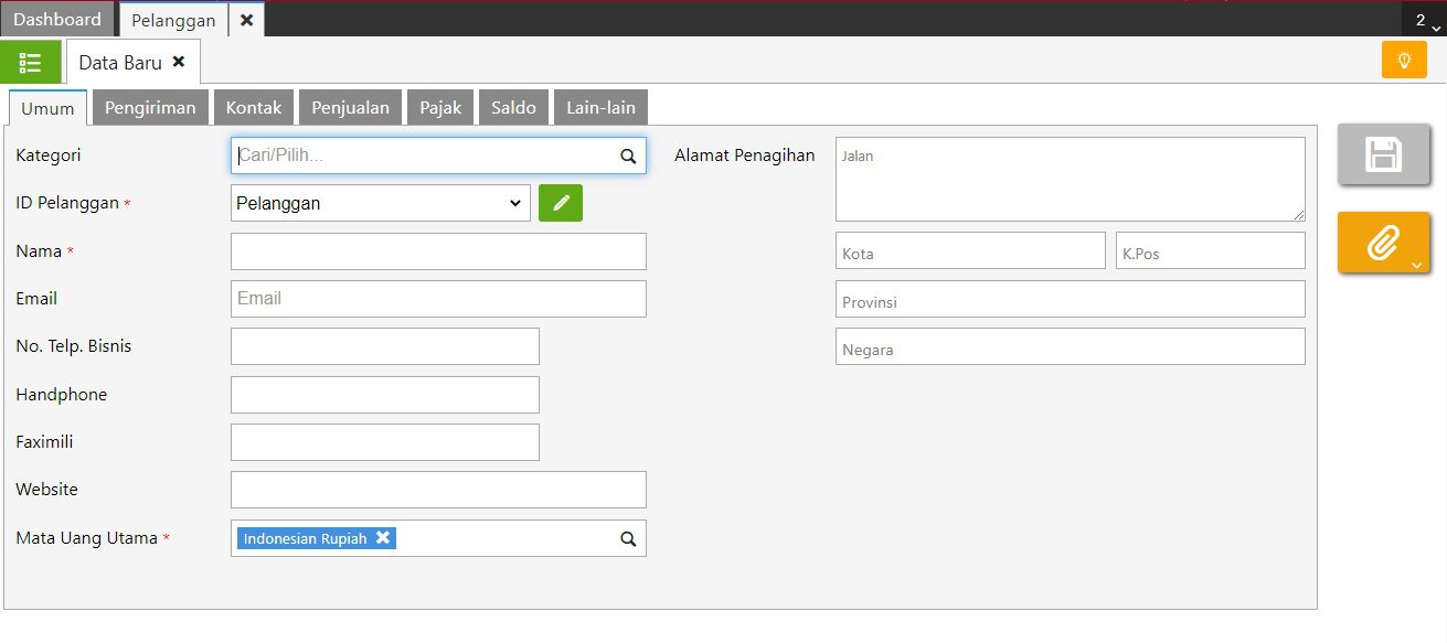 fitur pelanggan accurate online