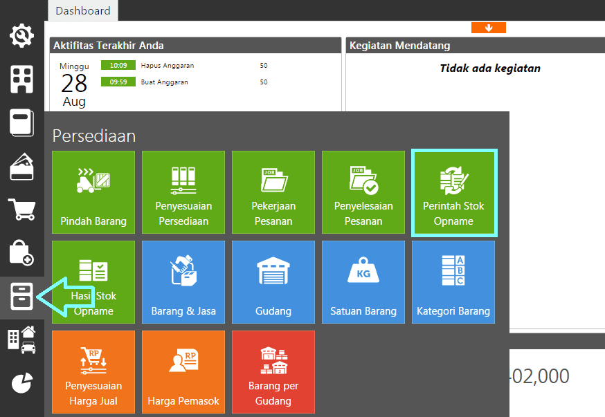fitur stok opname accurate online