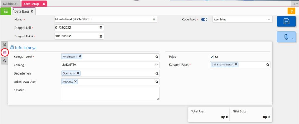 fitur aset tetap accurate online