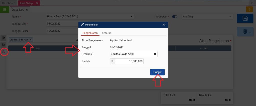 fitur aset tetap accurate online