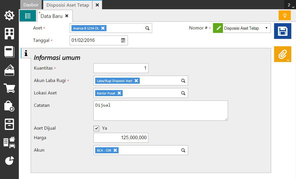 fitur disposisi aset tetap accurate online