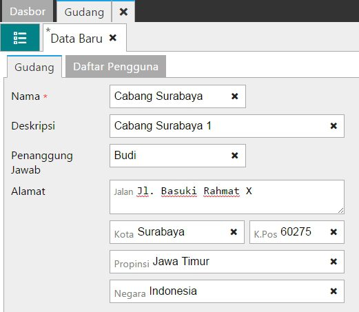 fitur gudang accurate online