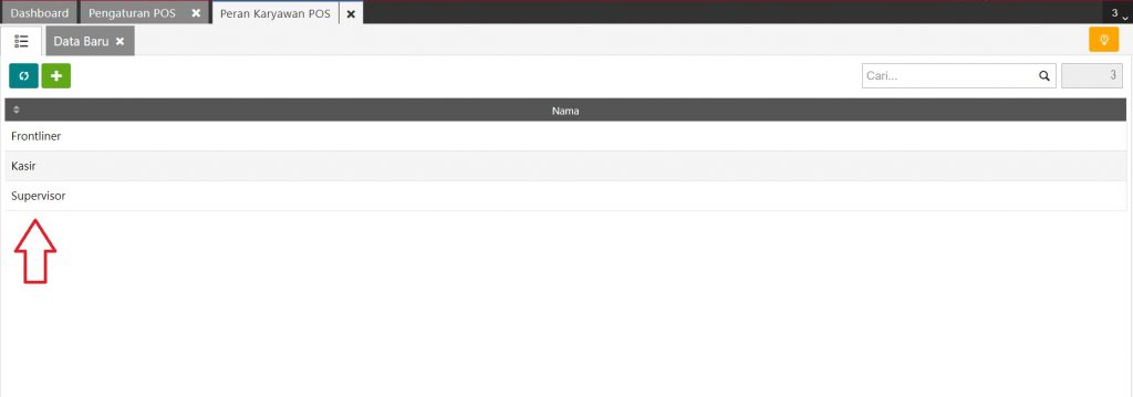 fitur peran karyawan accurate pos